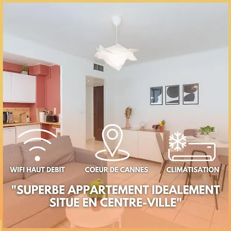 Le Gabin By Apirent #centre-ville #climatisation #wifi Cannes
