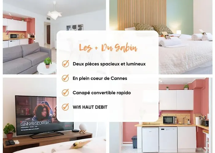 Le Gabin By Apirent #centre-ville #climatisation #wifi * كان